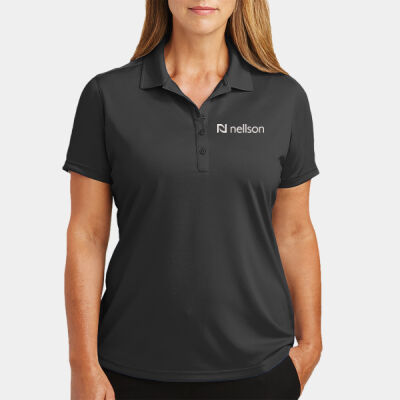 Nellson CS419 CornerStone® Ladies Select Lightweight Snag-Proof Polo - White Logo Thumbnail