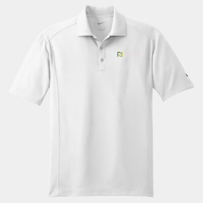 Nellson 267020 Nike Dri-FIT Classic Polo - White Logo 2 Thumbnail