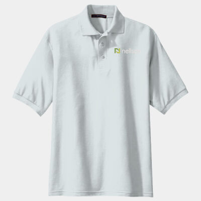 Nellson K500 Port Authority® Silk Touch™ Polo Colored Logo Thumbnail